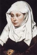 Robert Campin Portrait of a Woman oil painting on canvas